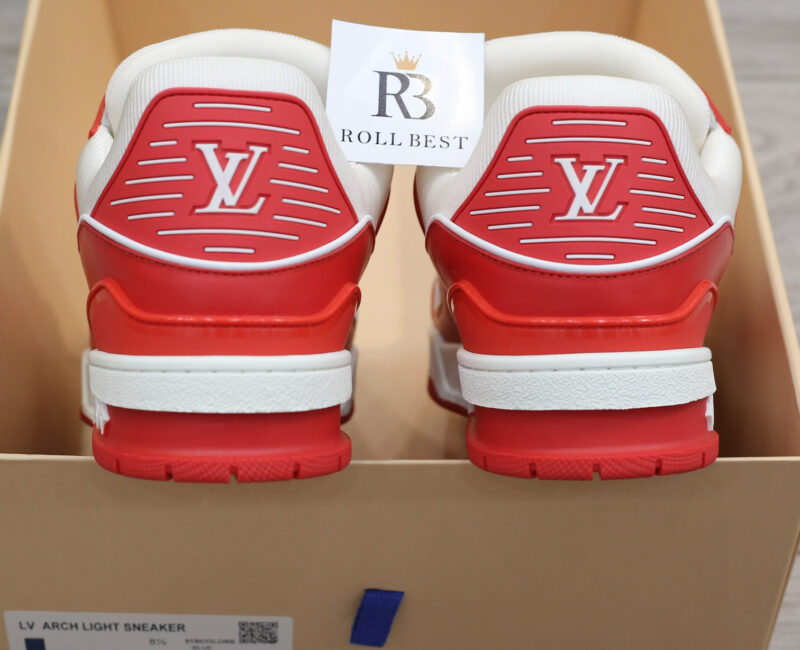 Giày Louis Vuitton Trainer Red White Best Quality