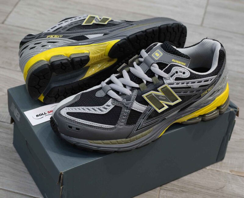 Giày New Balance 1906N Black Yellow Gray Like Auth