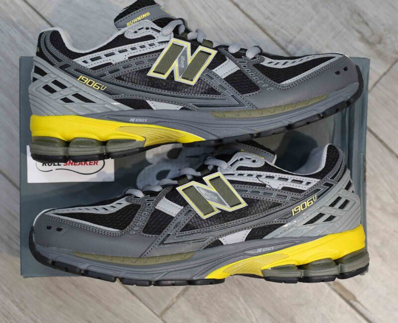 Giày New Balance 1906N Black Yellow Gray Like Auth