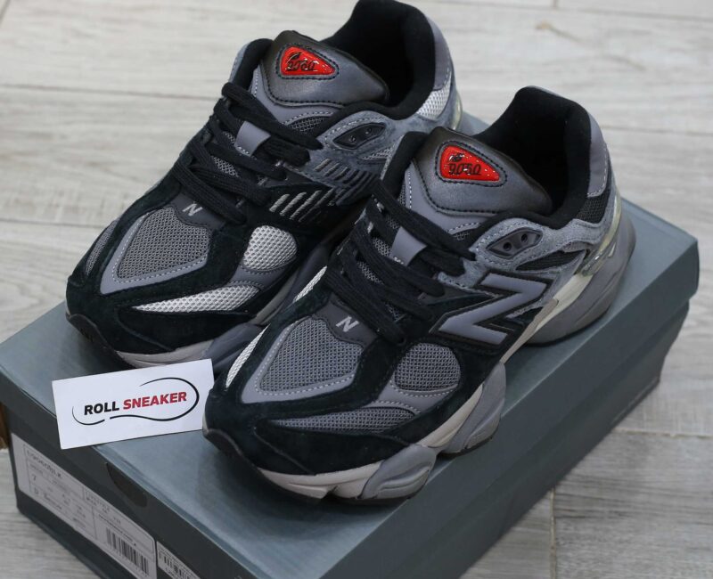 Giày New Balance 9060 Black Castlerock Grey Like Auth