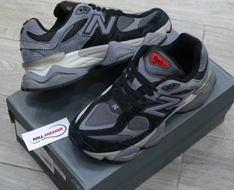 Giày New Balance 9060 Black Castlerock Grey Like Auth