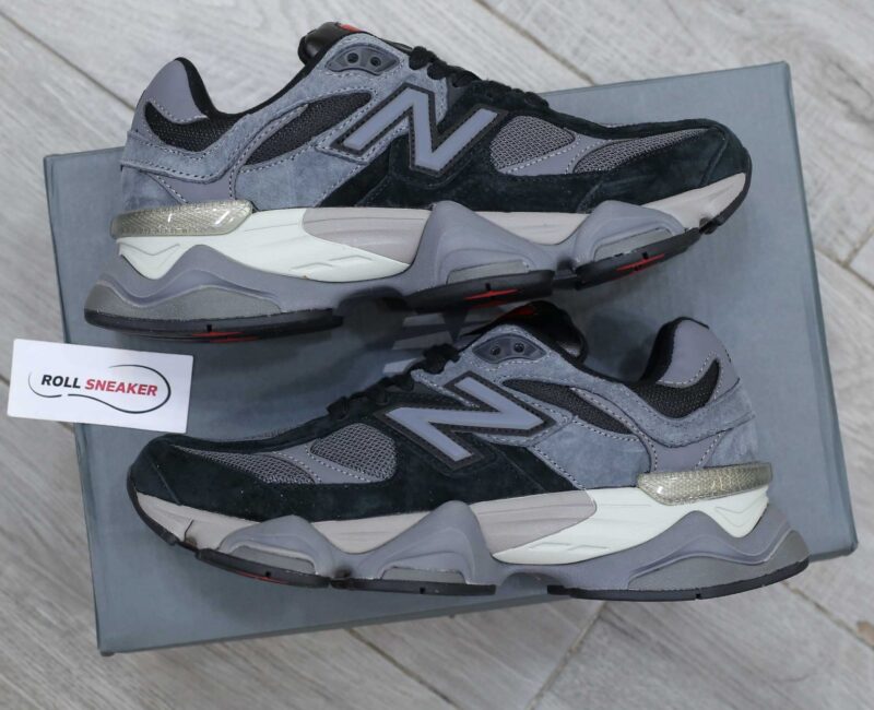 Giày New Balance 9060 Black Castlerock Grey Like Auth