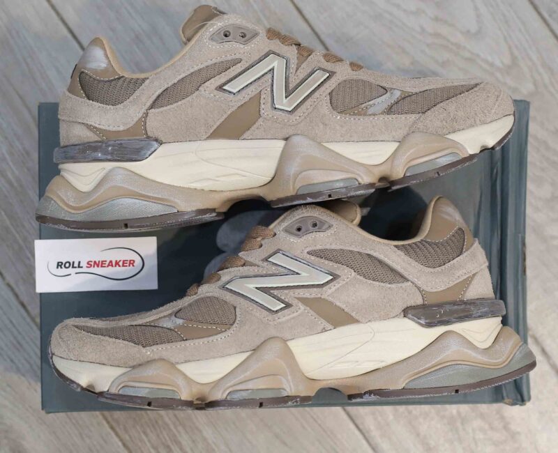 Giày New Balance 9060 Mushroom Timberwolf Like Auth