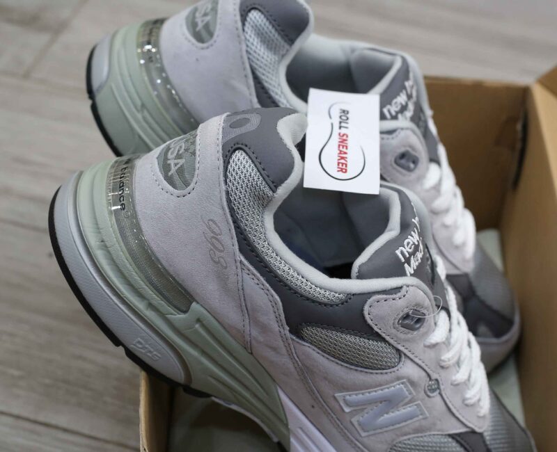 Giày New Balance 993 Made in USA ‘Grey White’ Like Auth