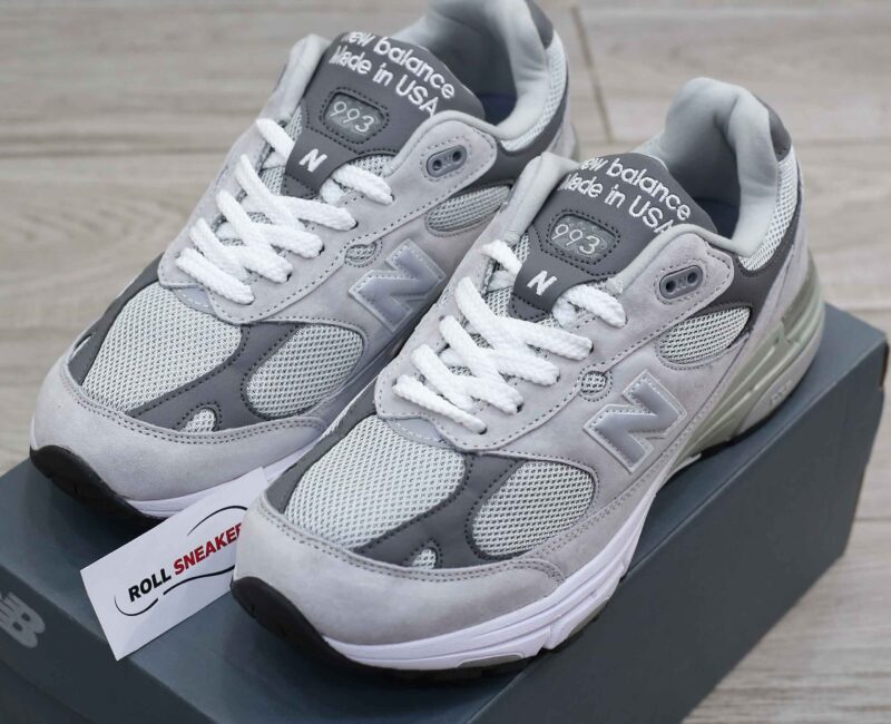 Giày New Balance 993 Made in USA ‘Grey White’ Like Auth