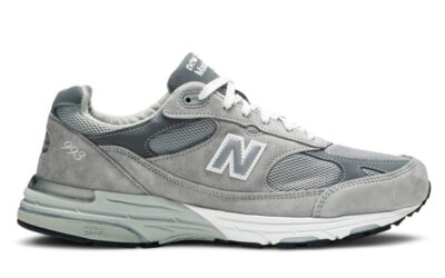 Giày New Balance 993 Made in USA ‘Grey White’ Like Auth