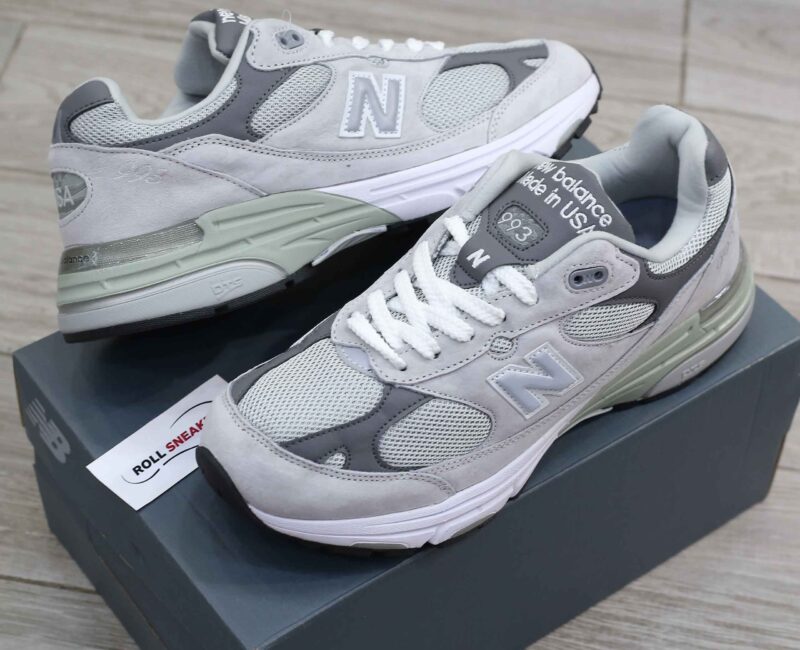 Giày New Balance 993 Made in USA ‘Grey White’ Like Auth