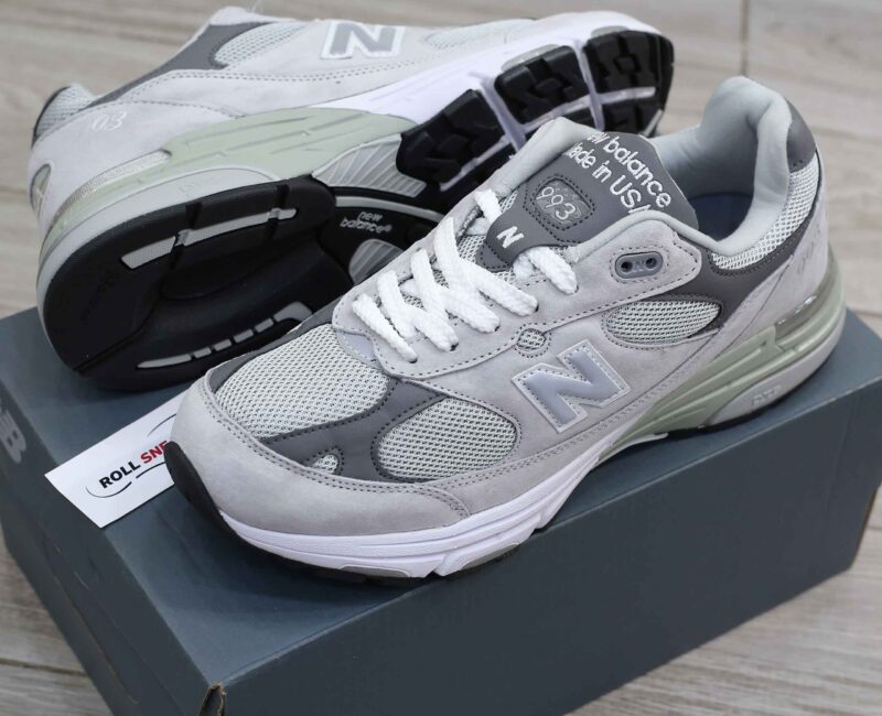 Giày New Balance 993 Made in USA ‘Grey White’ Like Auth