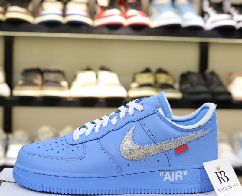 Giày Nike Air Force 1 Low Off-White MCA University Blue Best Quality