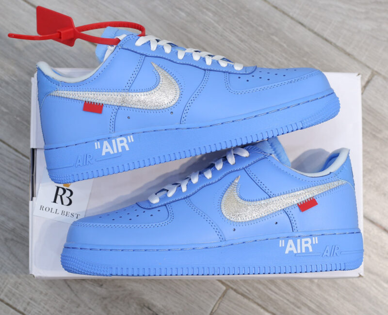 Giày Nike Air Force 1 Low Off-White MCA University Blue Best Quality