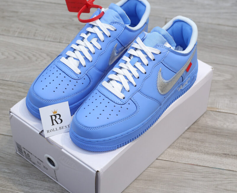 Giày Nike Air Force 1 Low Off-White MCA University Blue Best Quality