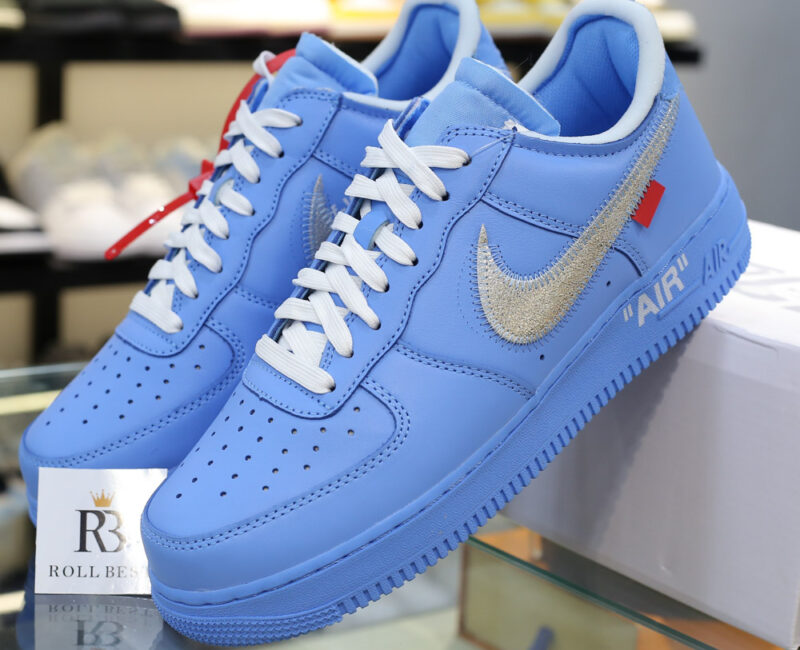 Giày Nike Air Force 1 Low Off-White MCA University Blue Best Quality