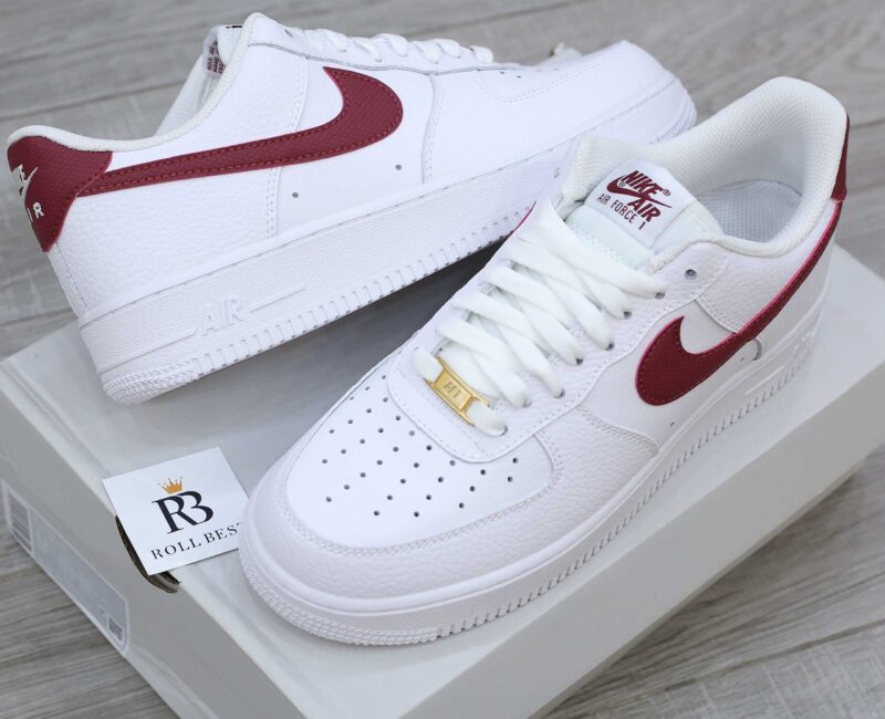 Giày Nike Air Force 1 Low ‘White Team Red’ Best Quality