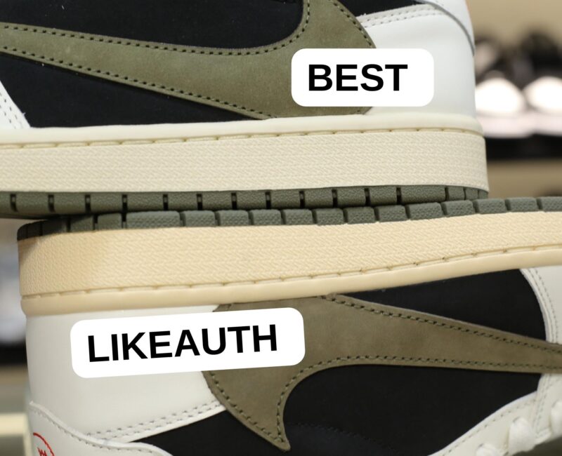 Giày Nike Air Jordan 1 Low Travis Scott ‘Olive’ Best Quality