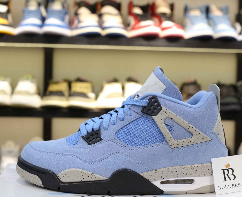 Giày Nike Air Jordan 4 Retro University Blue Best Quality