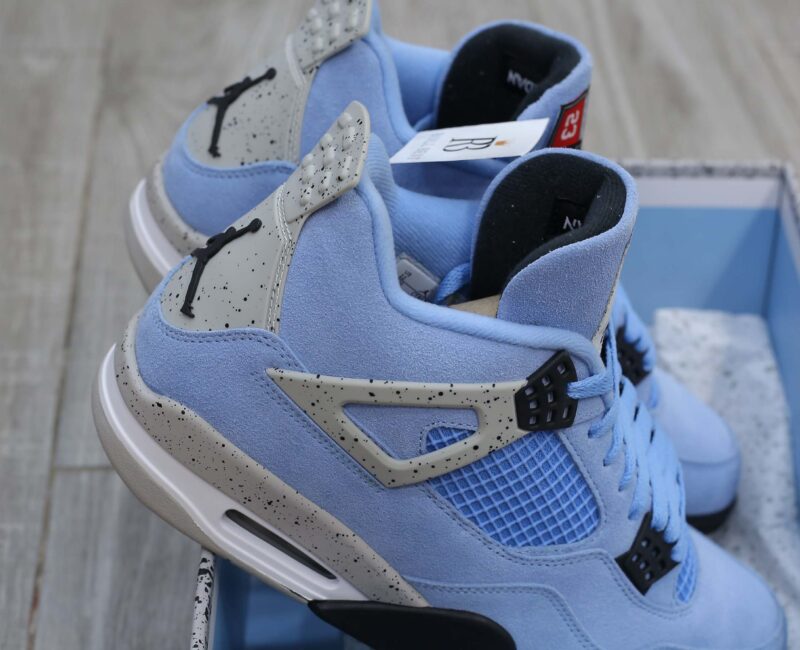 Giày Nike Air Jordan 4 Retro University Blue Best Quality