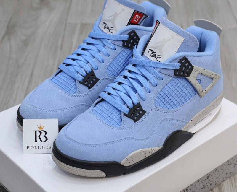 Giày Nike Air Jordan 4 Retro University Blue Best Quality