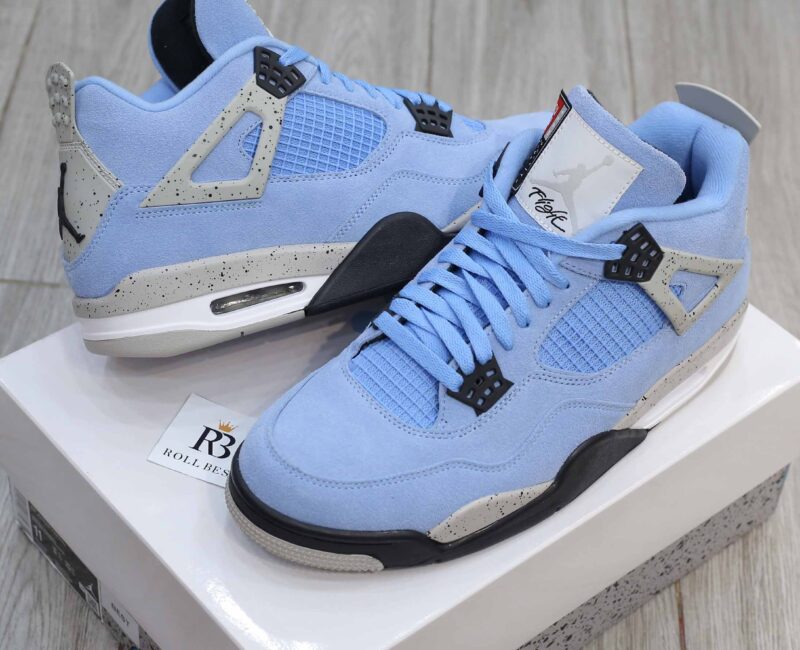 Giày Nike Air Jordan 4 Retro University Blue Best Quality