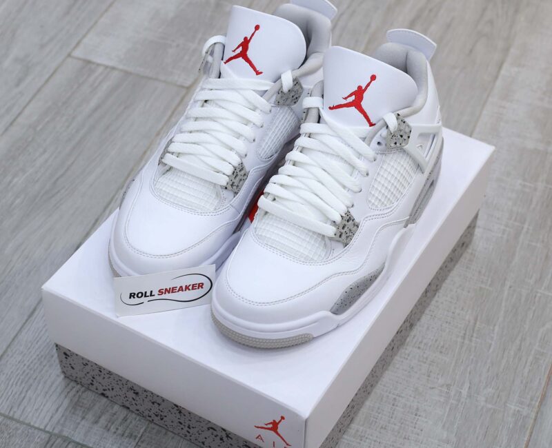 Giày Nike Air Jordan 4 White Oreo 2021 Best Quality