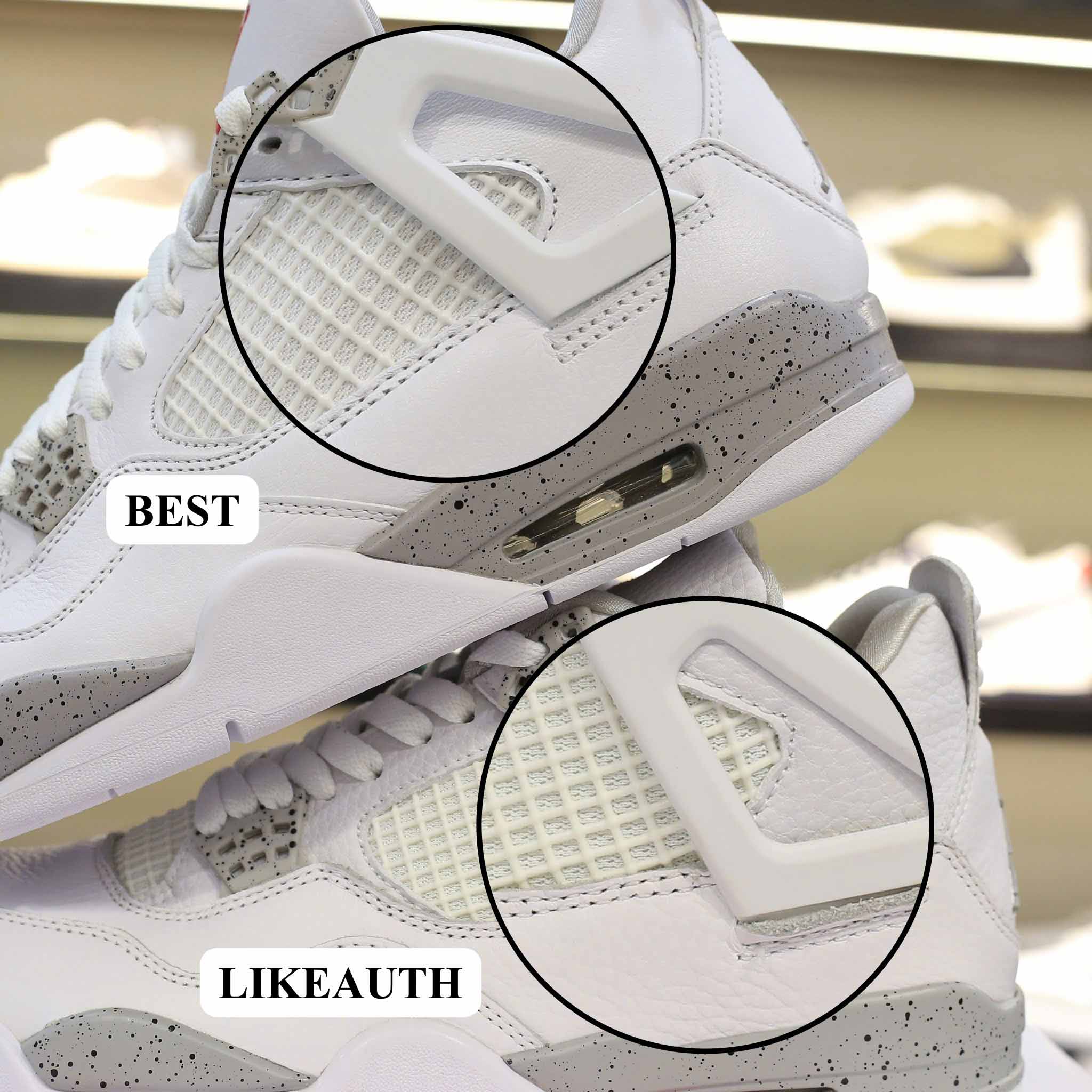 Giày Nike Air Jordan 4 White Oreo 2021 Best Quality