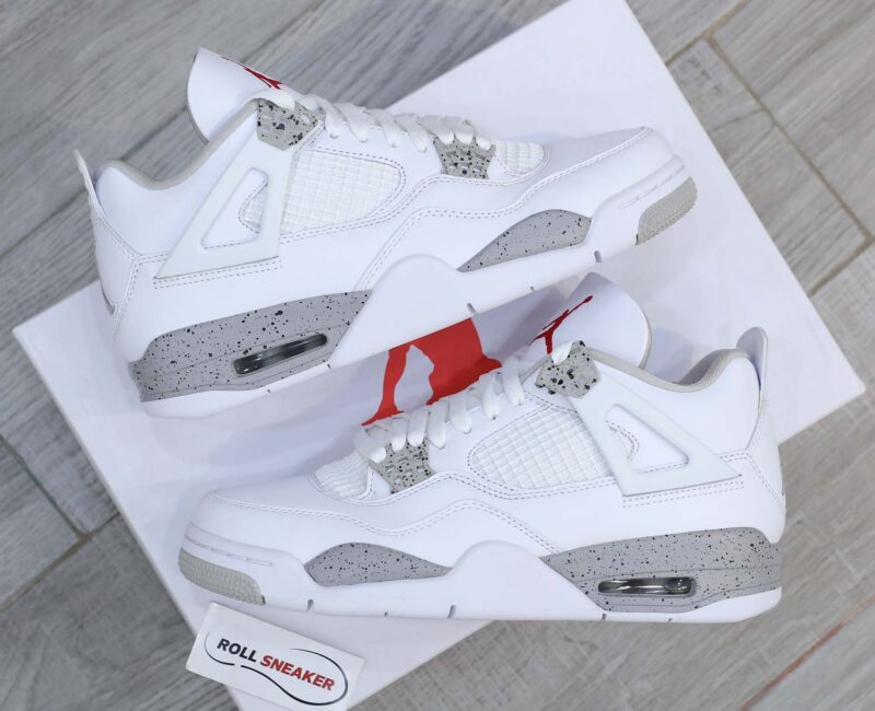 Giày Nike Air Jordan 4 White Oreo 2021 Best Quality