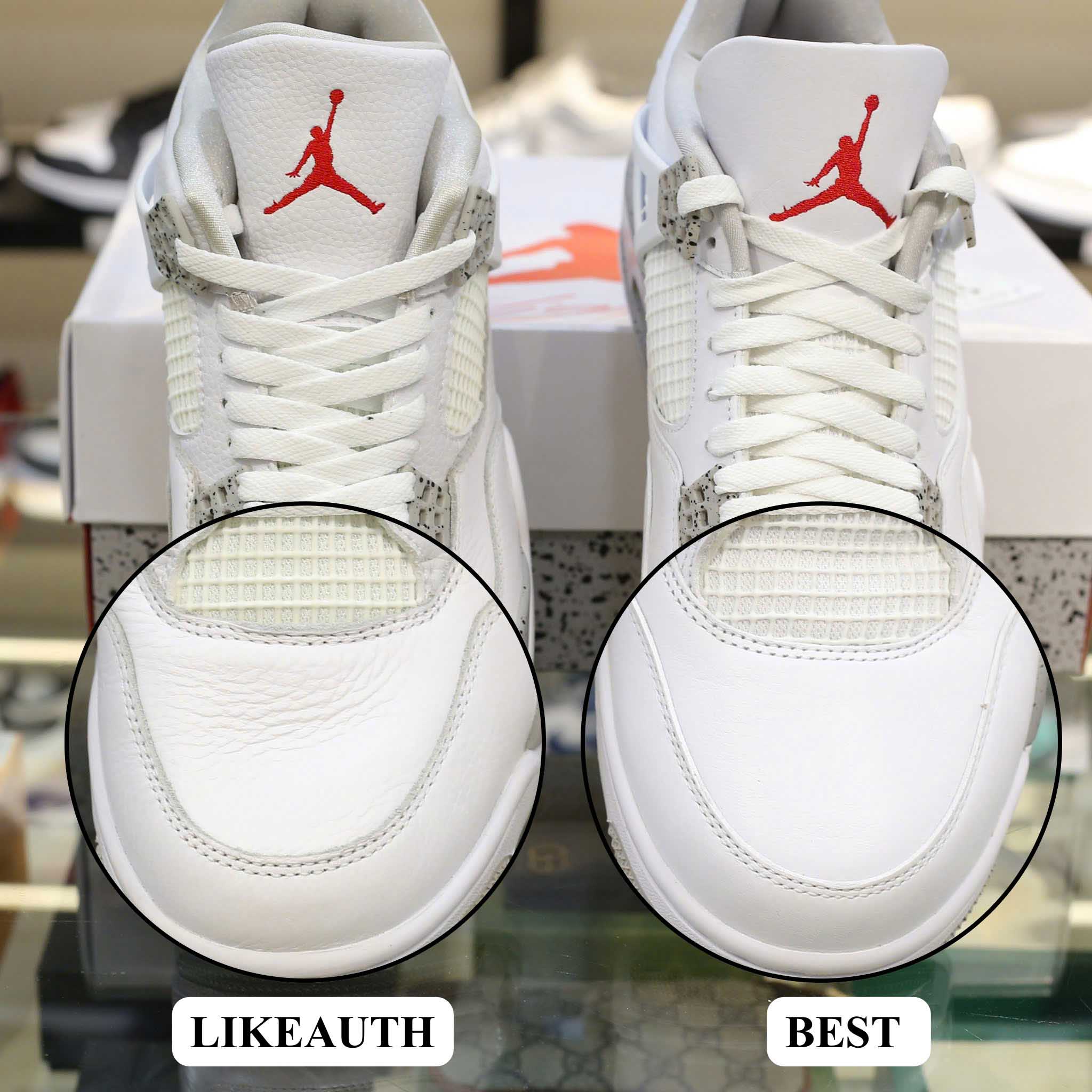 Giày Nike Air Jordan 4 White Oreo 2021 Best Quality