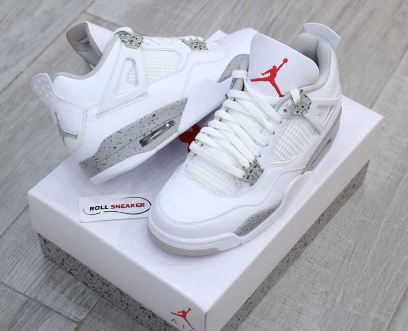 Giày Nike Air Jordan 4 White Oreo 2021 Best Quality