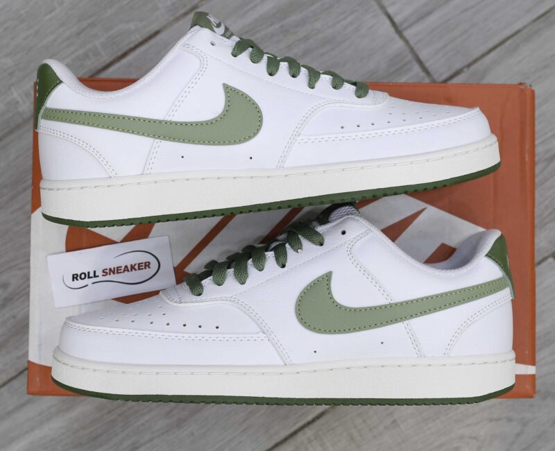 Giày Nike Court Vision Low - White Green Like Auth