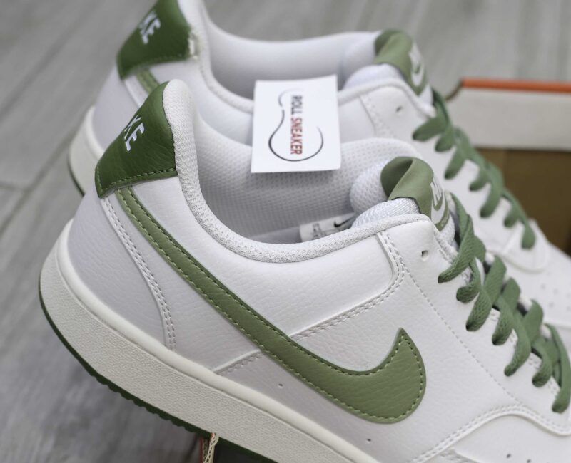 Giày Nike Court Vision Low - White Green Like Auth