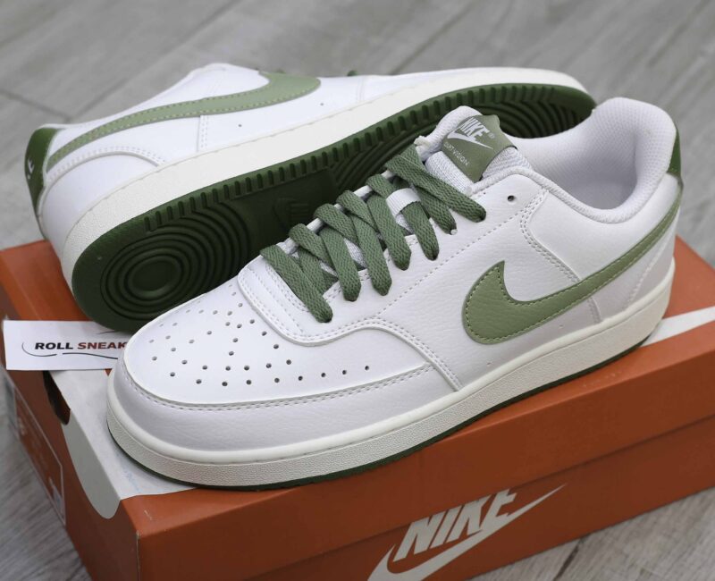 Giày Nike Court Vision Low - White Green Like Auth