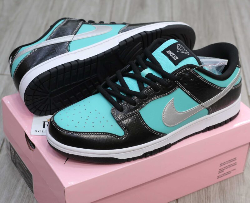 Giày Nike Diamond Supply Co. x Dunk Low Pro SB ‘Tiffany’ Best Quality