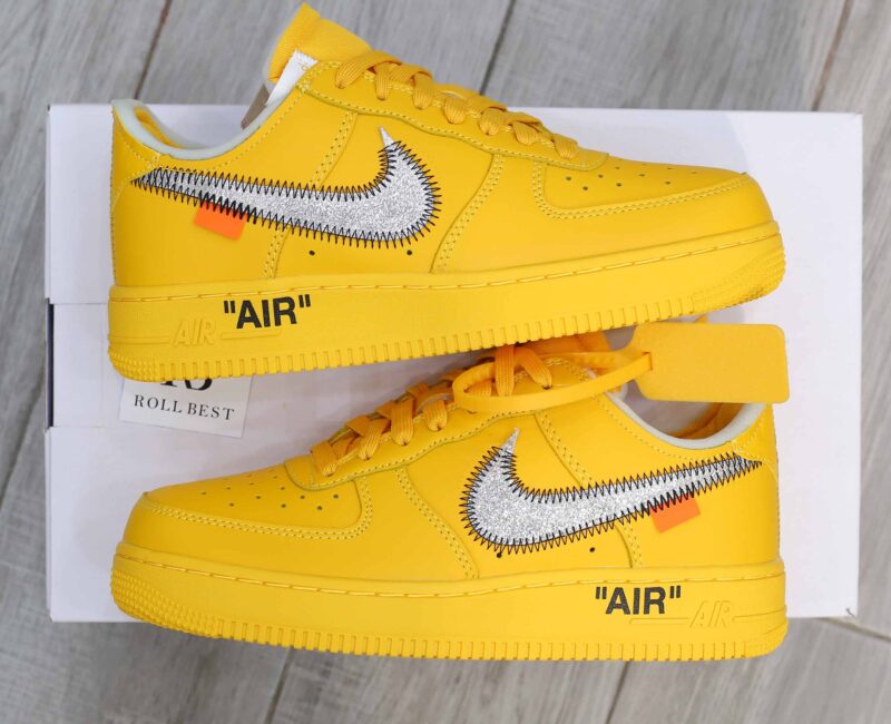 Giày Nike Off-White x Air Force 1 Low ‘Lemonade’ Best Quality