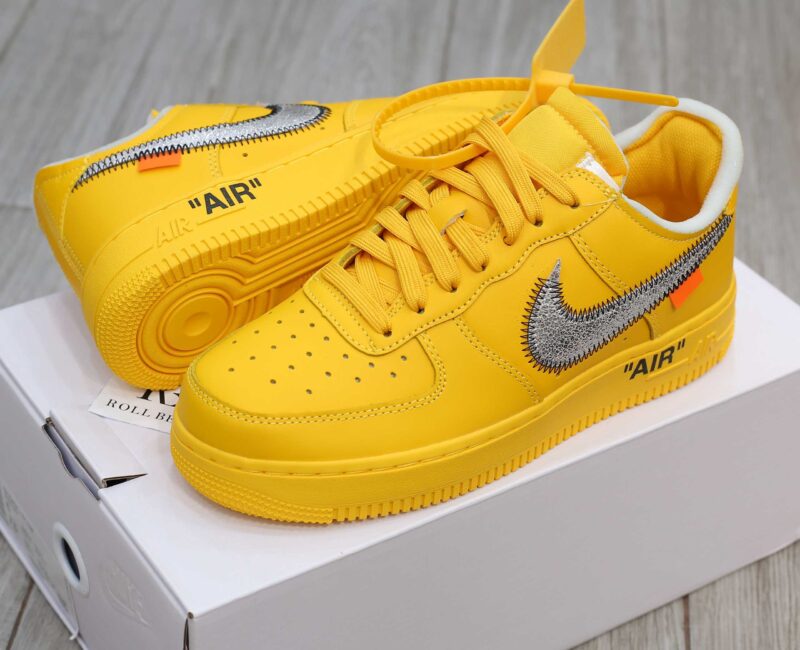 Giày Nike Off-White x Air Force 1 Low ‘Lemonade’ Best Quality