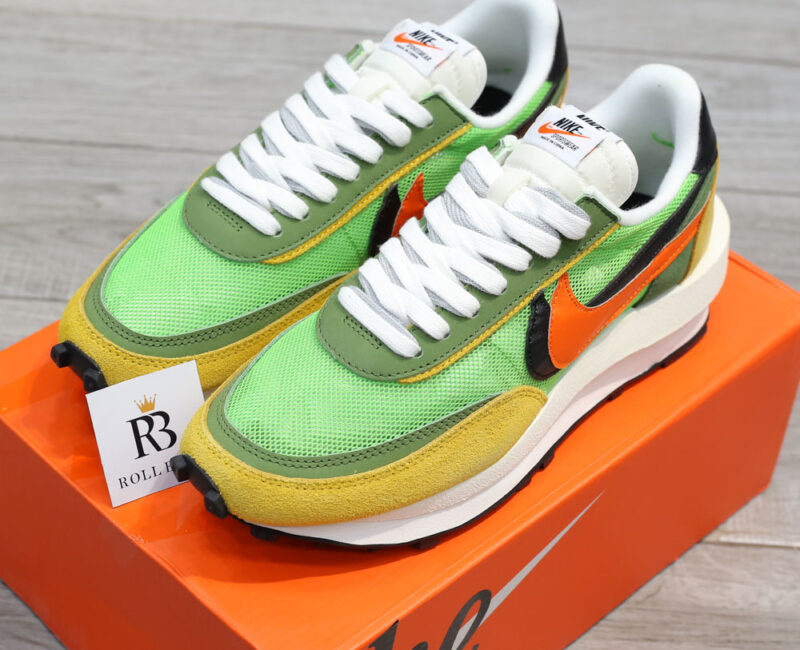 Giày Nike Sacai x LDWaffle Green Gusto Best Quality