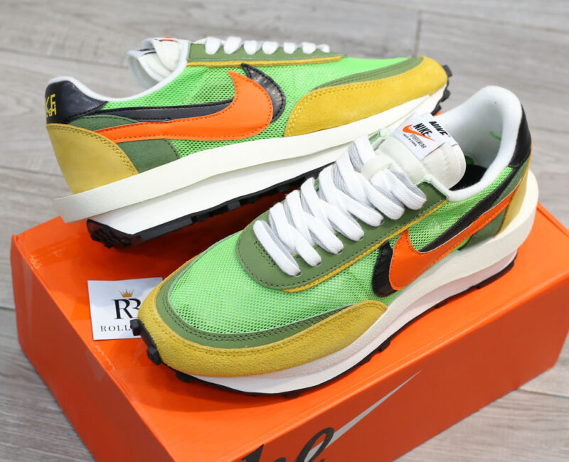 Giày Nike Sacai x LDWaffle Green Gusto Best Quality