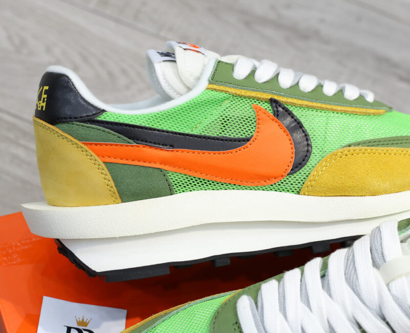 Giày Nike Sacai x LDWaffle Green Gusto Best Quality