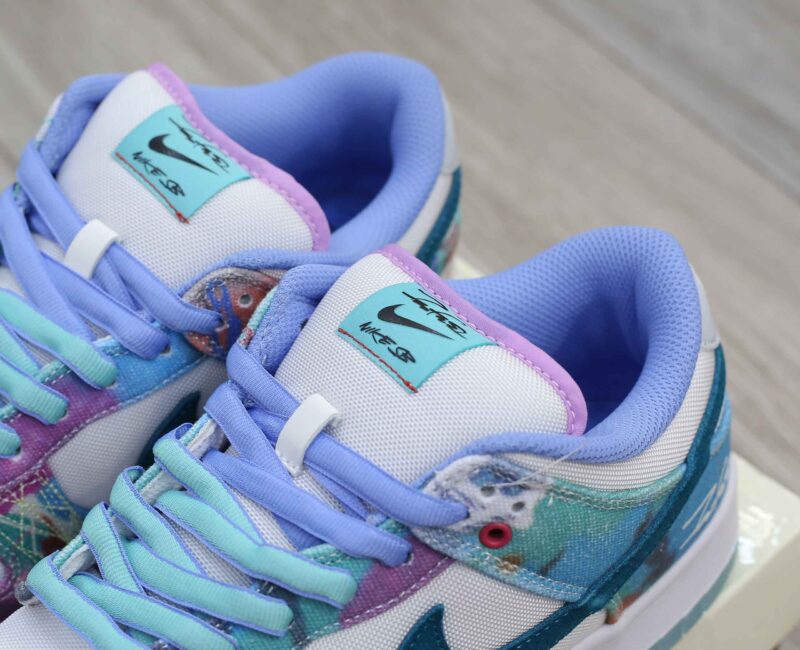 Giày Nike SB Dunk Low Futura Laboratories Bleached Aqua Best Quality