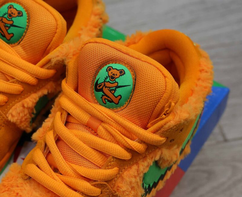 Giày Nike SB Dunk Low Grateful Dead Bears Orange Best Quality