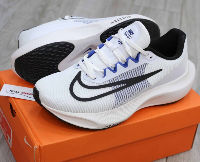 Giày Nike Zoom Fly 5 White Black Old Royal Like Auth