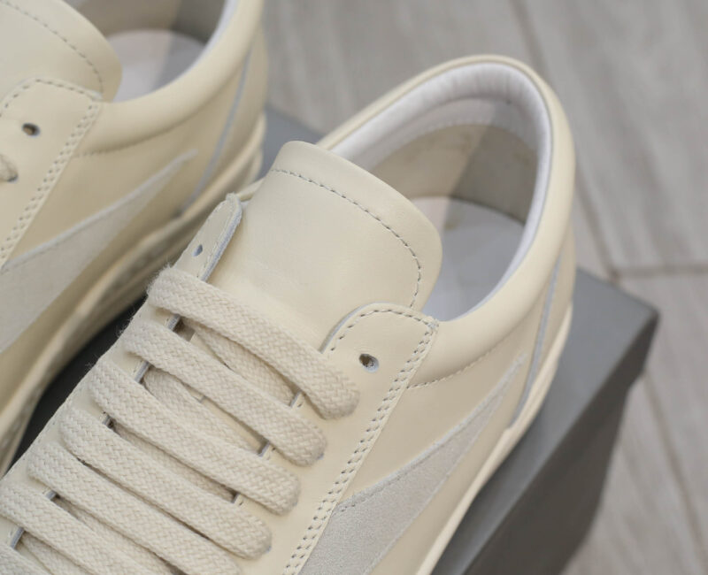 Giày Rick Owens Lido Vintage Sneaker 'Milk' Like Auth