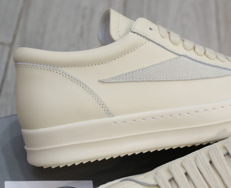 Giày Rick Owens Lido Vintage Sneaker 'Milk' Like Auth