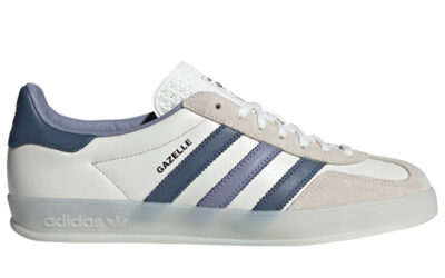 Giày Adidas Originals Gazelle Indoor White Navy Like Auth