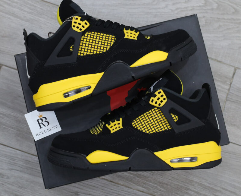 Giày Air Jordan 4 Retro Thunder (2023) Best Quality