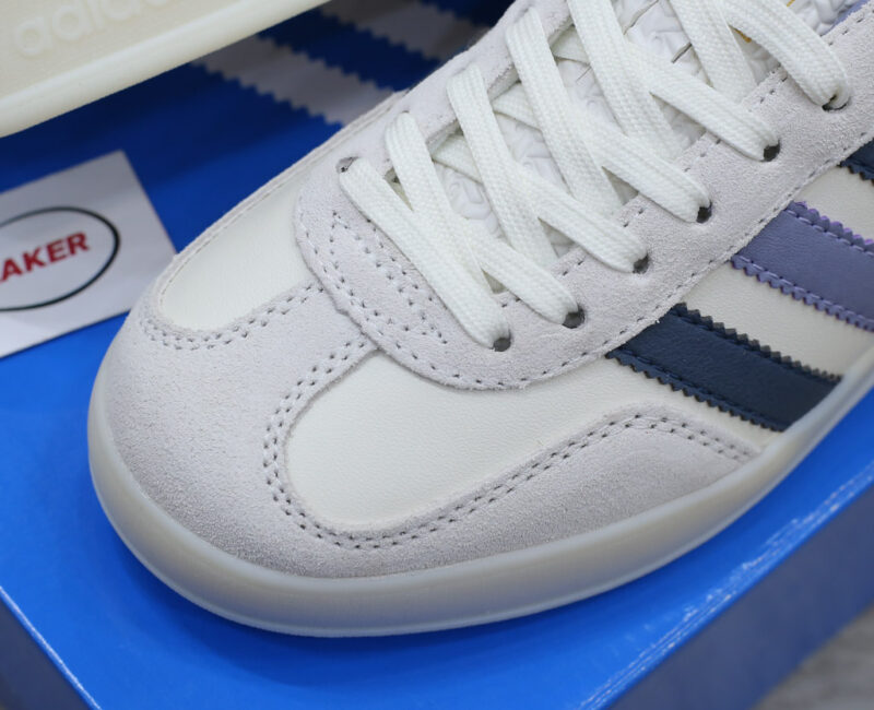 Giày Adidas Originals Gazelle Indoor White Navy Like Auth