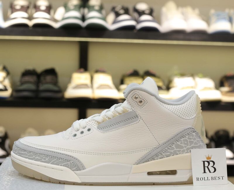 Giày Air Jordan 3 Retro SE Craft Ivory Grey Mist Best Quality