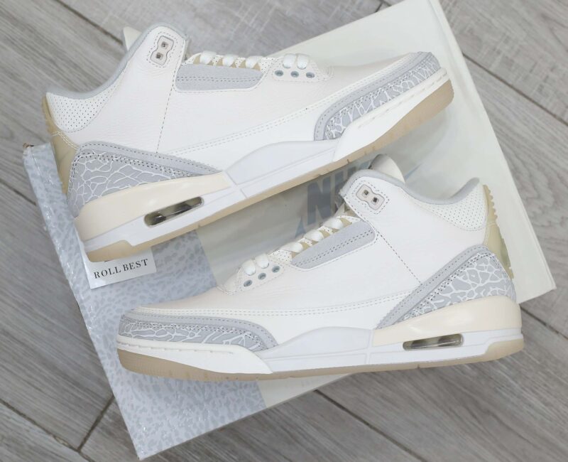 Giày Air Jordan 3 Retro SE Craft Ivory Grey Mist Best Quality