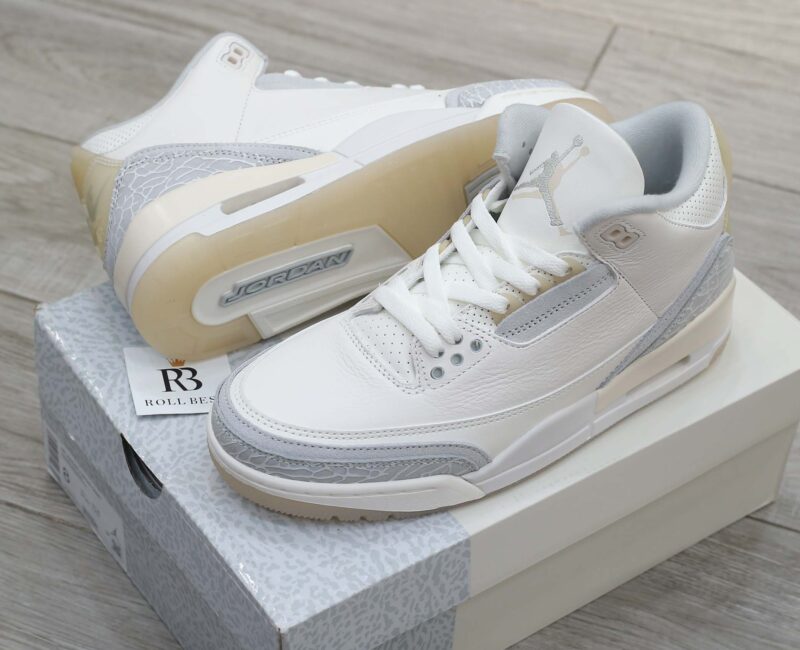 Giày Air Jordan 3 Retro SE Craft Ivory Grey Mist Best Quality