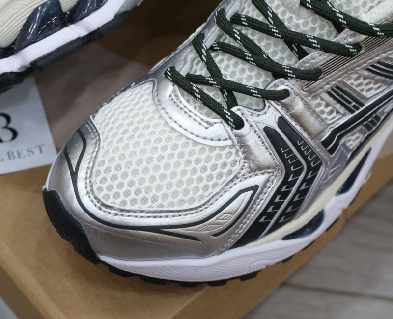 Giày Asics x Kith Gel-Kayano 14 Cream Scarab Best Quality