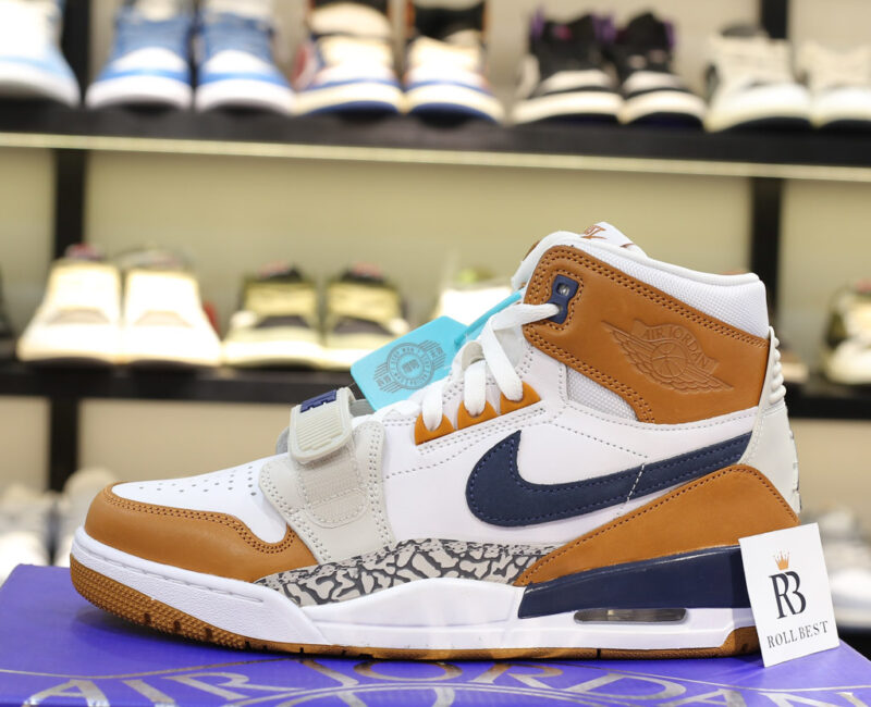 Giày Just Don x Jordan Legacy 312 Medicine Ball Real