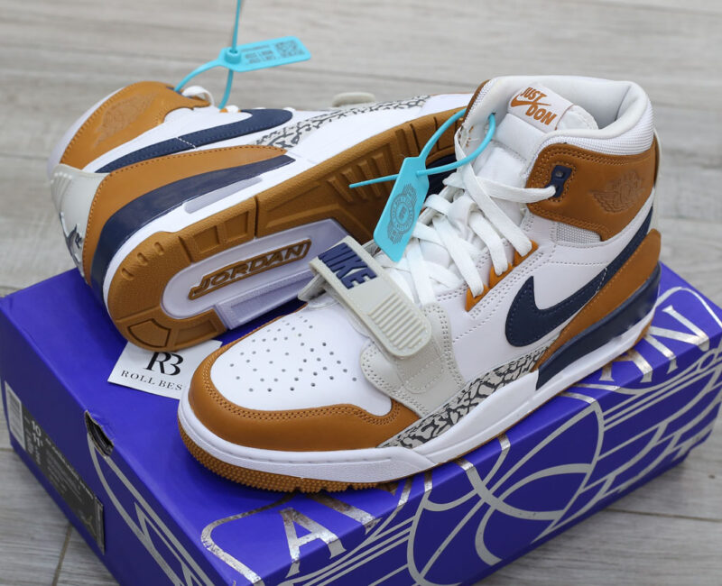 Giày Just Don x Jordan Legacy 312 Medicine Ball Real